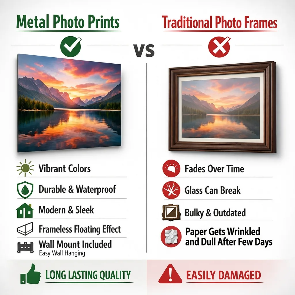 Custom HD Metal Photo Print