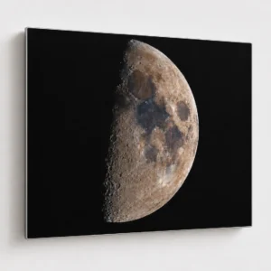 Moon Metal Print Wall Art