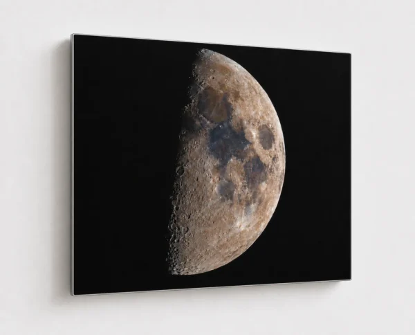 Moon Metal Print Wall Art