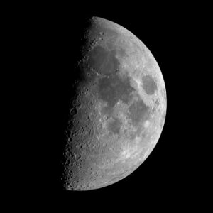 4K Moon Metal Print Wall Art – Lunar Surface, Space & Astronomy Modern Home Décor