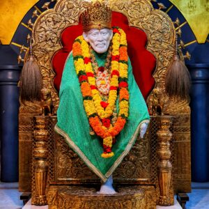 Sai Baba Metal Wall Art – Devotional HD Metal Print for Home Décor