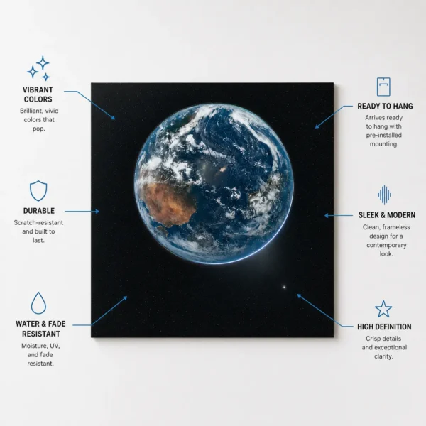 Features of metal print