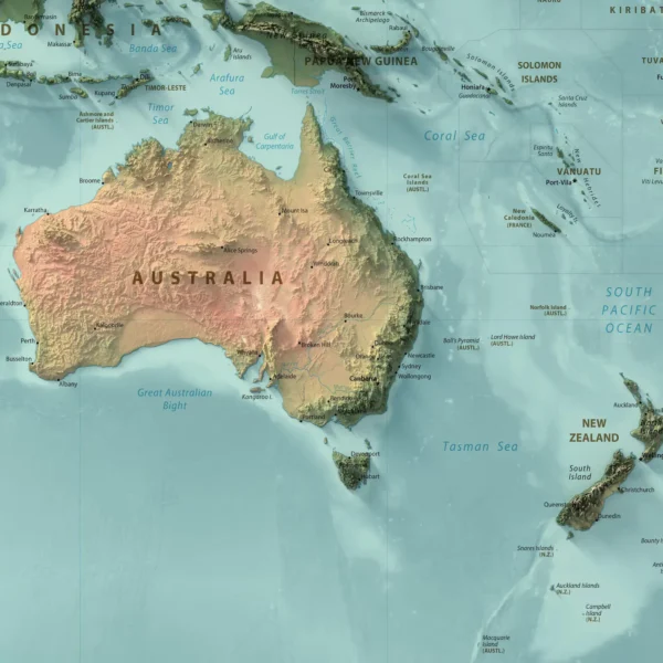 World Map detailed premium wallpaper